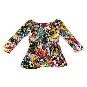 V Christina Long Sleeve Blouse